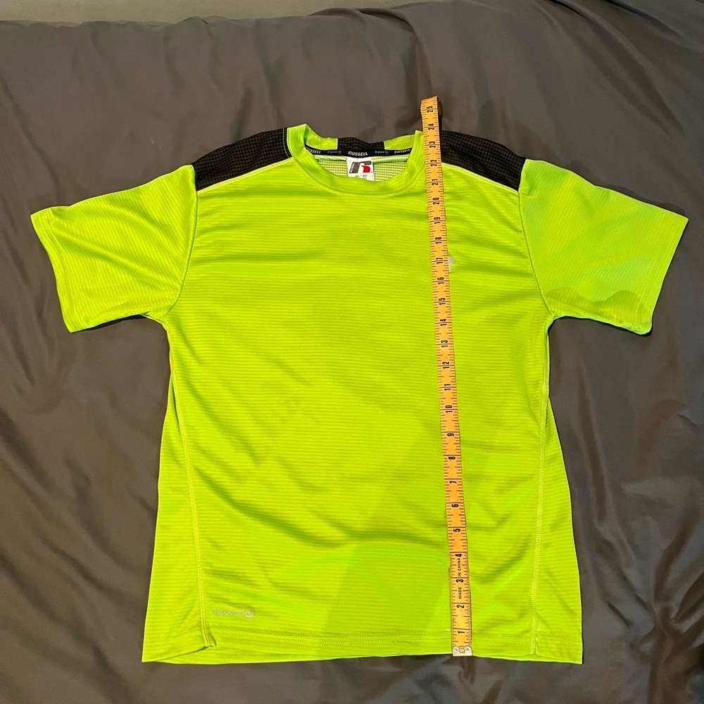 Russell Athletic Men's Performance T-Shirt Kid's XL (14-16) (Men's S) Lime Green - Picture 6 of 8
